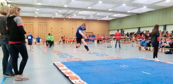 Die Aktiven der SGE-Leichtathleten