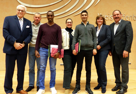 Übungsleiterlizenzübergabe am 20.03.2018